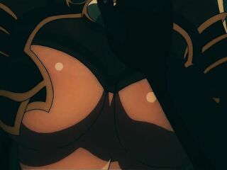 Race, with His Giant Shlong, Likes to Screw Breasty Gals with a Ahegao Look on Their Faces