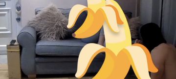 Lick banana off my feet and kiss my ass