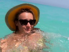 Swimming Naked in Cuba's Atlantic Ocean Waters