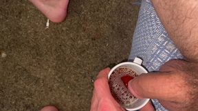 i cum so hard and piss at the end ?