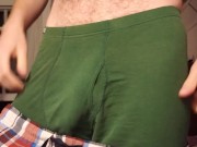 Hung teasing compilation, evolution of a college twink