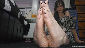 Husband can't keep an erection so him and his wife both agree to visit a specialist who notices him staring at her feet.