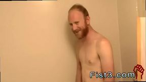 Boy cums in fist watching porno tube and hard core gay male fisting