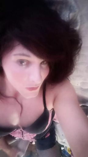 fucking my cute tranny ass in sexy vid she wants to eat cum