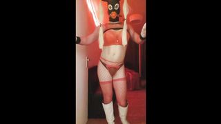 Sissy girl mask mischievous