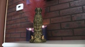 The Burglar, The Dom and The Gold Dildo! wmv
