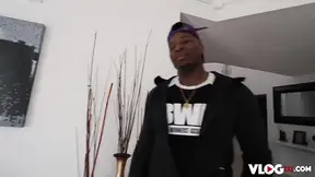 Busty blonde HOT MOM enjoys BBC in intense BTS scene