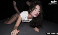 Her Brunette Pussy Was Filled With His Extreme Dick - first time XXX!