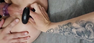 Finances pegging warm up and a little BDSM