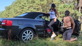 Foot Service after Running in the Forest - ENTIRE