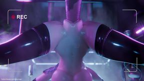 Evelynn - Horse Backshots in the Private Room