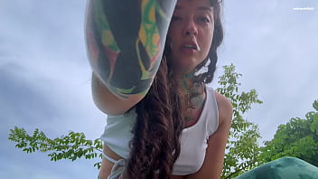My first video sneezing outdoors