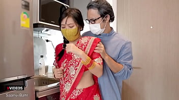 Sultry Indian beauty pleads for raw, passionate sex with her aging stepdad