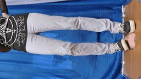 Floor-face crushed by Vans massive sneakers (part 3 of 8), flo099x 2160p