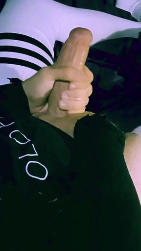 Two Hand Jacking and Cum with Raven Letrap