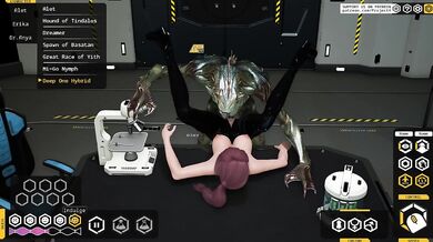 Big tits redhead squirts while getting fucked by a horny lizard dude