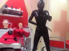 Kylie's Latex Webcam Show: BDSM Fun in the Studio