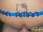 Getting bred by a sexy hunk