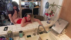 Stepmom gets pics for anniversary of secretary sucking dick