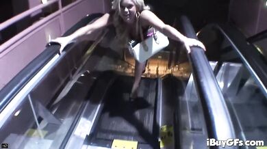 Christa Moore sucking dick then masturbating