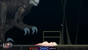Alien Quest Eve - Fucked By Two Futanari Aliens