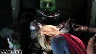 WickedParodies - Supergirl Seduces Braniac Into Anal Sex