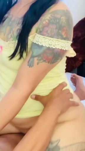 Powerful moment from &quot;Roleplay-Stepdad fucks his 18 year old stepdaughter after she shows him her new pajamas&quot;