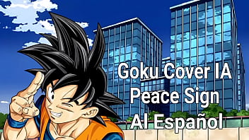 Goku Cover IA Peace Sign Al Espa&ntilde_ol