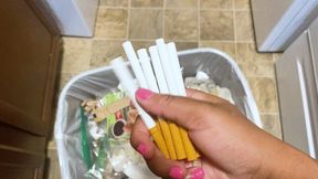 Goddess MXDominion adds Goddess Touch to Submissives and Slaves pre-rolled Cigarettes 4k