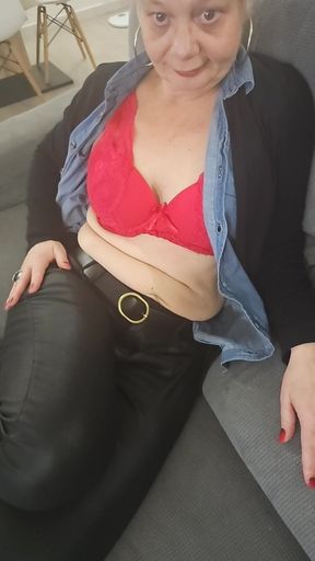 So What Are You Waiting for? Come Behind Me, Spread My Legs and My Panties and Put It in Me, Hummmmmm.