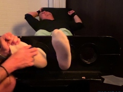 Dom Crumbles Under Tickling Torment