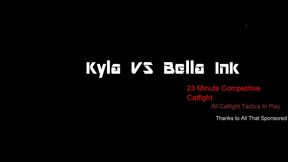 Real Catfight- Bella Ink vs Reagan Kennedy(Kyla)