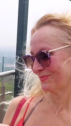 Blonde Mature Wife Enjoys Naked Sex