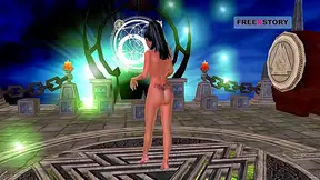 Sexy Indian Bhabhi Shows Off In 3D Anime Porn With Hot Positions & Teens