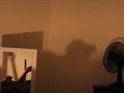 playing with my shadow