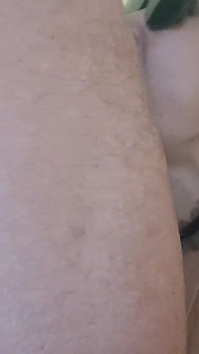 MILF with Sunglasses Gives a Blowjob and Gets a Cumshot in Her Mouth