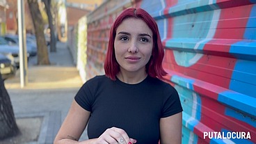 PutaLocura - Torbe convence a la modelo pelirroja tetona Judiyu en Pilladas