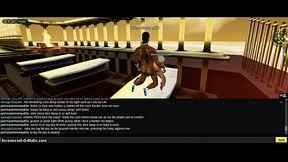 Caylee Greek Seduces in 3D Anime Porn Game for Intense IMVU Action