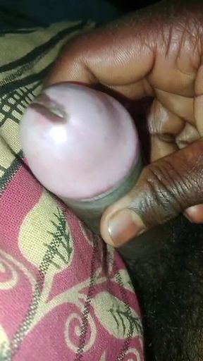 The Village Boy Feeds His with His Hand and Cums Comes Out.