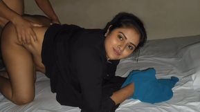 Viral Indian Beautiful Girlfriend Cooks Food for Boyfriend and Brings It Home Then Has Romantic Sex with Boyfriend
