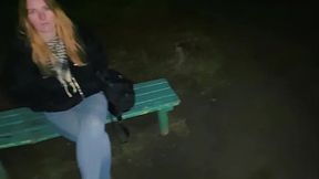 Met on the street and fucked a blonde with a big ass at home