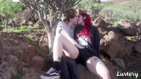 Hiking buddies give REAL blowjobs and take big cocks in hardcore anal