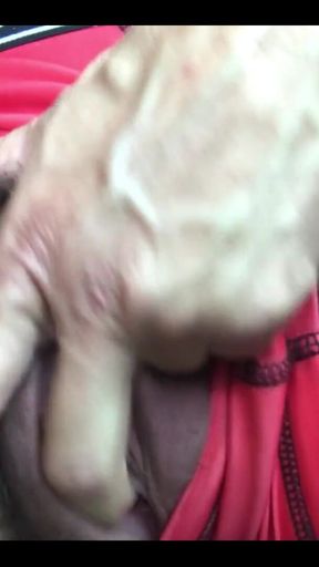 Love Gym Shorts, Easy to Pull Aside and Play with My Fat Pussy in the Car