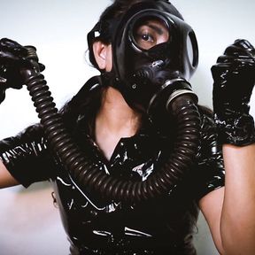 ASMR Gasmask and Gloves