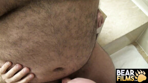 BEARFILMS Troy Mcnastee & Machael Johnsons Bathroom Hookup