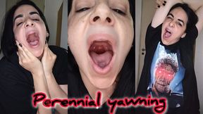 Perennial yawning!
