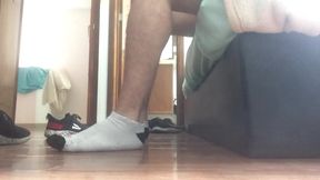 Twink feet worshipped raw gushing latino shower worship