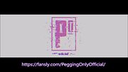 Goth PAWG's Bedroom Pegging Plaything 2