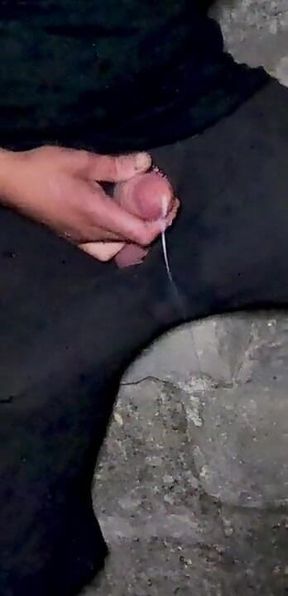 Cum Bucket in a Church Stairs.