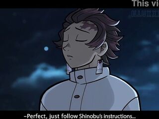 Shinobu tests tanjiro